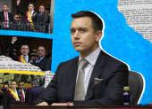 Daniel Noboa dio un discurso de menos de nueve minutos.