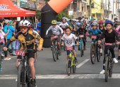 En Pedro Carbo, cientos de niños disfrutaron del ciclismo.