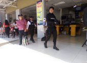 Hecho. Tras los sucesos, ahora se ve a la policía monitoreando la zona comercial, pero no lo suficiente, denuncian.