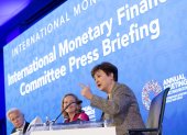 La directora del FMI, Kristalina Georgieva, habló sobre las proyecciones económicas 2024.