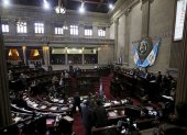 Vista general del hemiciclo del Congreso de Guatemala, en una fotografía de archivo.