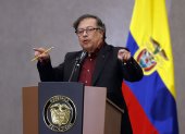 El presidente de Colombia Gustavo Petro, en una fotografía de archivo.