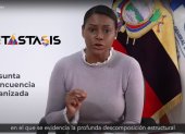 Metástasis. La fiscal Diana Salazar comunicó el resultado de su operativo en un video de tres minutos.