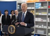 Bethesda (Estados Unidos). Joe Biden, presidente de Estados Unidos, está dispuesto a desmantelar el asilo a cambio de ayuda para Ucrania