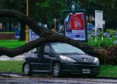 El temporal causó destrozos en varias ciudades de Argentina