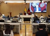 Sesión. El alcalde de Quito enfrenta una denuncia por participar en actos proselitistas impedidos por la ley.