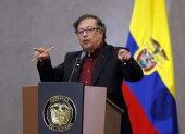 El presidente de Colombia Gustavo Petro.