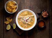 Gastronomía.- Esta actividad es parte de la iniciativa de Alimentos Real que busca proclamar al plato típico en Patrimonio Cultural del Ecuador y también es una oportunidad para unirnos en torno a un plato