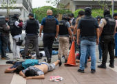 Presuntos involucrados en el secuestro de TC