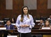 La asambleísta de ADN Valentina Centeno fue la proponente del informe para segundo debate en el Legislativo.