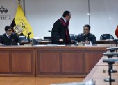 Cargo. El presidente de la Corte Nacional de Justicia, Iván Saquicela, fue elegido el 5 de febrero de 2021.