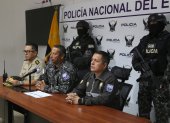 En rueda de prensa, la Policía brindó detalles.
