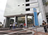 Fachada de la sede del SRI, ubicada en la av. Francisco de Orellana de Guayaquil.