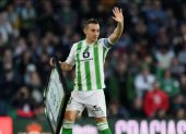 Andrés Guardado se despidió de la hincha de Betis