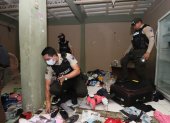 En la vivienda se encontraron objetos robados y droga lista para el expendio.
