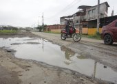Situación. En este estado se encuentra la vía.