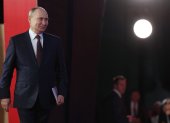 El presidente ruso, Vladímir Putin, en una de sus recientes apariciones públicas.