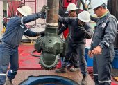 la nueva perforación busca unos 5.000 barriles de petróleo al día.