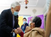 El expresidente Sebastián Piñera, en una actividad pública reciente.