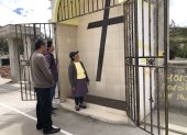 En el lugar donde suponen apareció la Santísima Cruz construyeron un oratorio