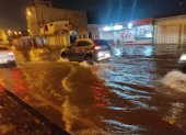 Varios sectores en Guayaquil se inundaron por las lluvias registradas.