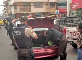 Revisión. Parte de los operativos es la verificación en calles.