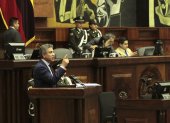 Defensa. Fausto Murillo usó casi la totalidad de sus dos horas de réplica para desmontar las acusaciones y ponerlas en perspectiva política.