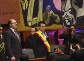Daniel Noboa con 35 años  llegó al poder en noviembre pasado, el presidente más joven de la historia democrática de Ecuador.