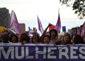 Imagen referencial. Mujeres marchan por el 8M.