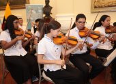 El evento contó con la presentación musical de la primera Orquesta de Cámara Juvenil de Durán.