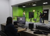 Cine. Estudiantes desarrollan trabajos audiovisuales desde los primeros años de la carrera universitaria.