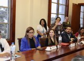 Caso. Desde la izquierda: la fiscal del Guayas Yanina Villagómez es investigada por el caso Metástasis y la jueza Fabiola Gallardo por Purga.