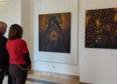 Galería. La exposición se realiza en conmemoración al Día de la Mujer