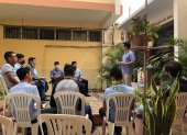Seminario. Los jóvenes reciben clases de filosofía, teología; practican deportes y rezan