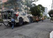 Trabajos. En el norte, sur y valle se realizan intervenciones en las calles.