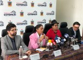 Durante una reunión con los prefectos, Pabón anunció que llegarán a la Asamblea para pedir al Gobierno la entrega de recursos.
