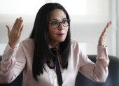 La candidata a la Presidencia de Panamá, Zulay Rodríguez.