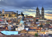 Quito, capital de Ecuador.