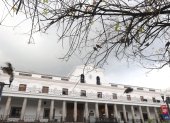 Fachada del Palacio de Carondelet, hogar del Presidente de la República de Ecuador.