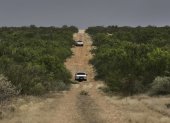 Este último jueves, también se detuvo el paso de un centenar de migrantes que trató de pasar la frontera de México y Estados Unidos a la fuerza.