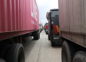 Afectación.- Hay congestionamiento fuera de los puertos que están en la Isla Trinitaria.