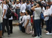 La presencia de jóvenes es notable en este evento religioso