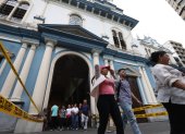 Iglesia San de Francisco, en el centro de Guayaquil.