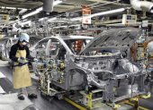 Se ha reducido la actividad en la industria automotriz de Japón.
