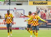 Jeison Medina es el hombre gol de Aucas, lleva cinco.