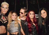 RBD en su última fecha del Soy Rebelde Tour.