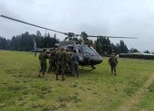 Atención. Luego de reportarse el hecho, el militar fue trasladado a un hospital en la capital.