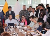 Ministros comparecieron de forma reservada en Comisión legislativa de Relaciones Internacionales