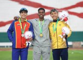 El ecuatoriano Ian Pata fue oro en los 400 m  planos en tiempo de 47.41.
