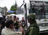 Los presos extranjeros fueron entregados a las autoridades de Colombia en el puente de Rumichaca, en la frontera norte.